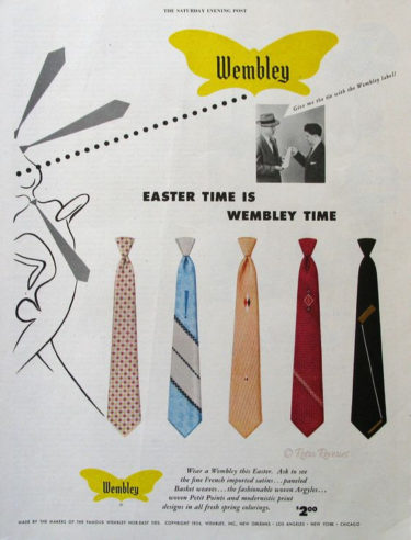 1954 neckties