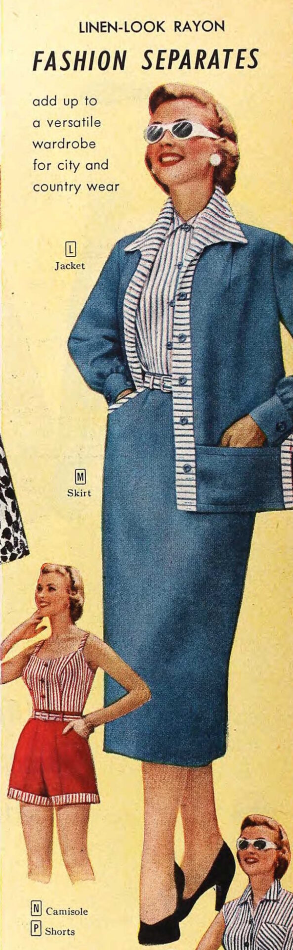 1950s Womens Suits History and Pictures