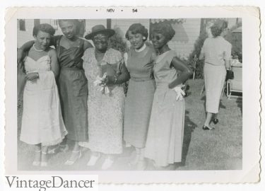 1954 black women at Martha's Vineyard