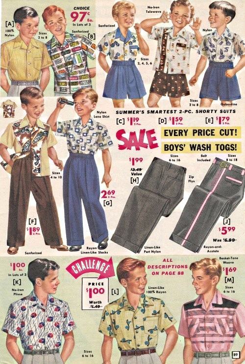 Kids 1950s Clothing & Costumes: Girls, Boys, Toddlers