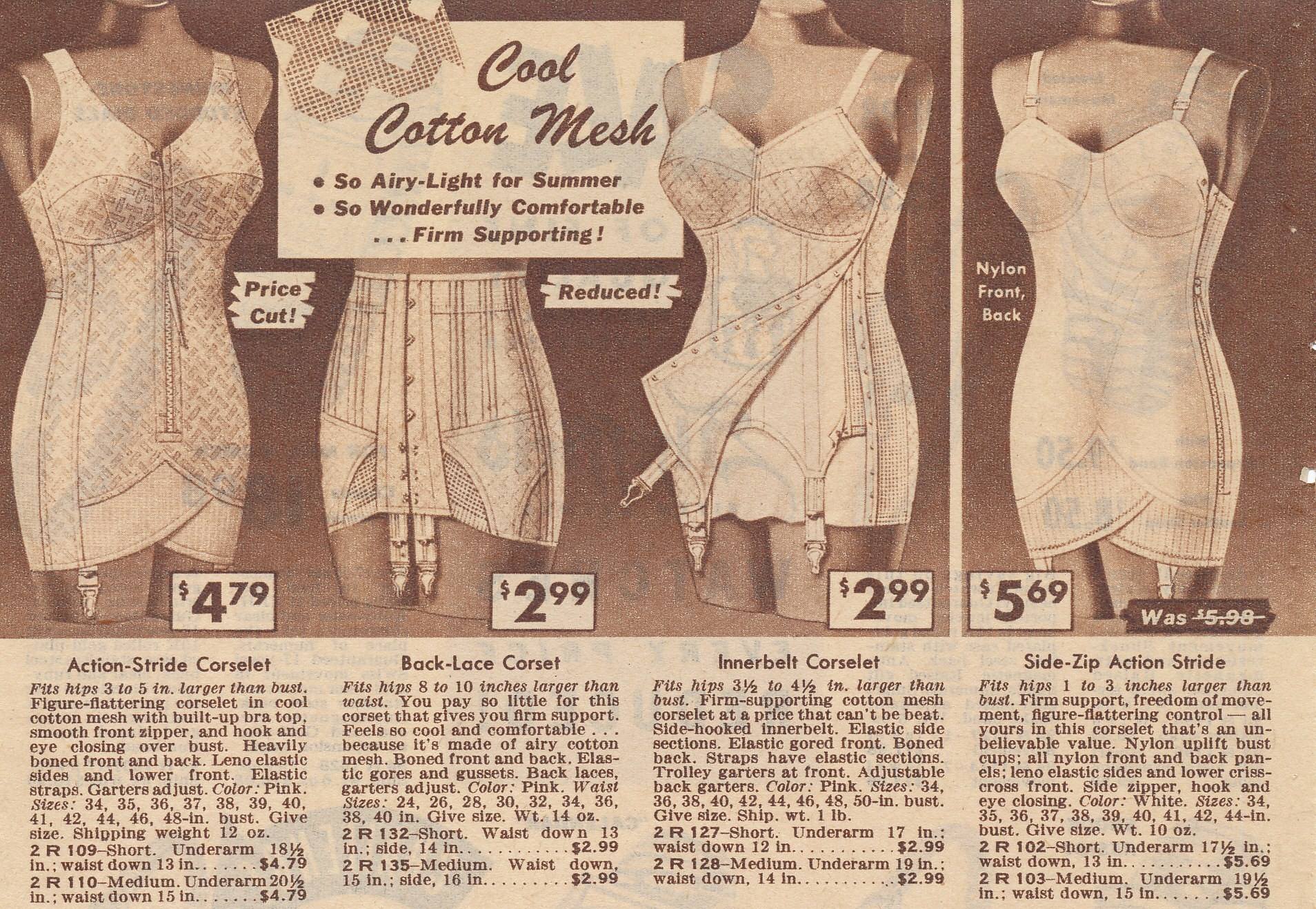1950's girdles