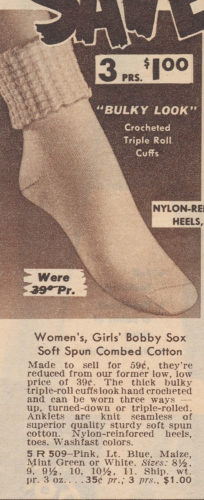 1955 bobby socks at VintageDancer