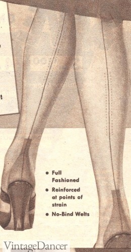 Vintage 80s Thigh High Seam Stockings Forever PINK French Heel Backseam Size Medium NEVER WORN Vintage unworn Flash Legs Nylons Sandalfoot