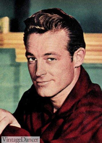 1955 Guy Madison 1950s mens hairstyles