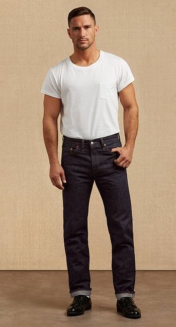 50s outfit ideas with jeans for guys