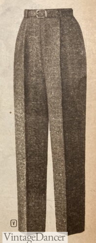 1955 Tweed slacks