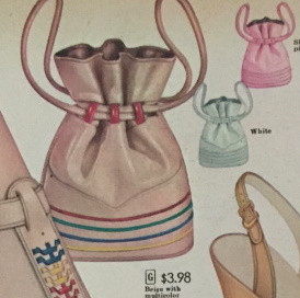 1956 summer drawstring bags
