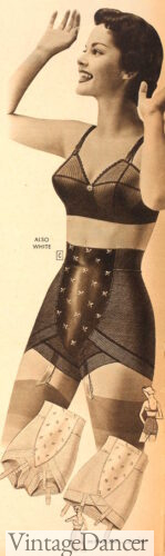 1950's Style High Waist Brief Girdle #1950s #lingerie