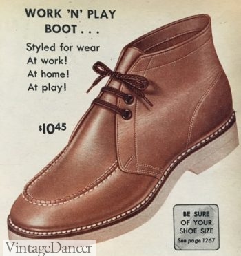1950s Chukka boot