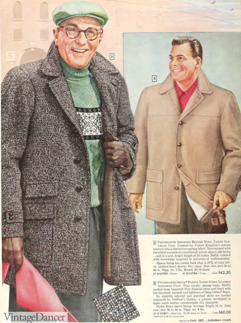 1950s Men's Winter Suit in Very Heavy Weight Wool