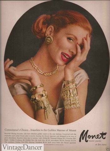 1956 Gold Monet Jewelry