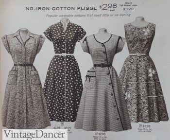 1950s house dresses