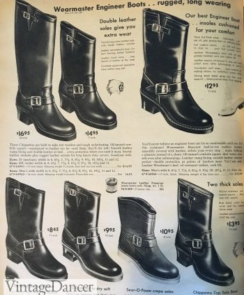 1956 Engineer Boots or Motorcycle boots