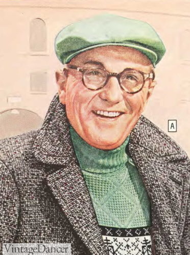 1950s old guys hat cap golf cap 1956