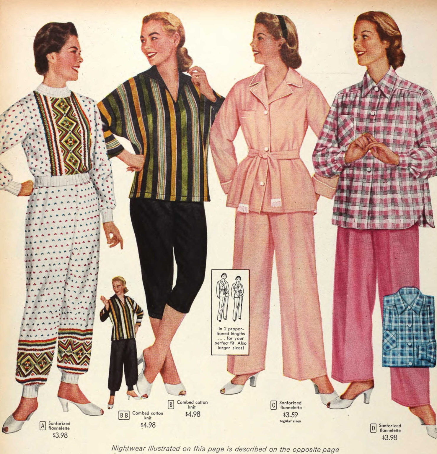 1950s Sleepwear, Loungewear History And Shopping Guide