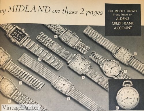 1956-1957 Men's Watches
