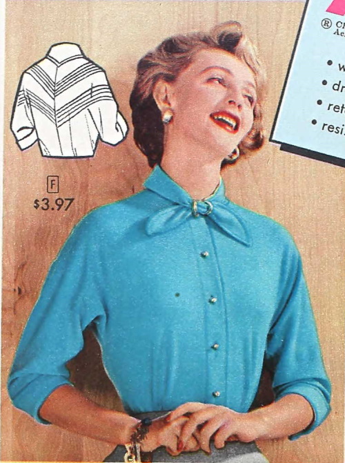 1950s Tops and Blouse Styles | 50s Fashion History