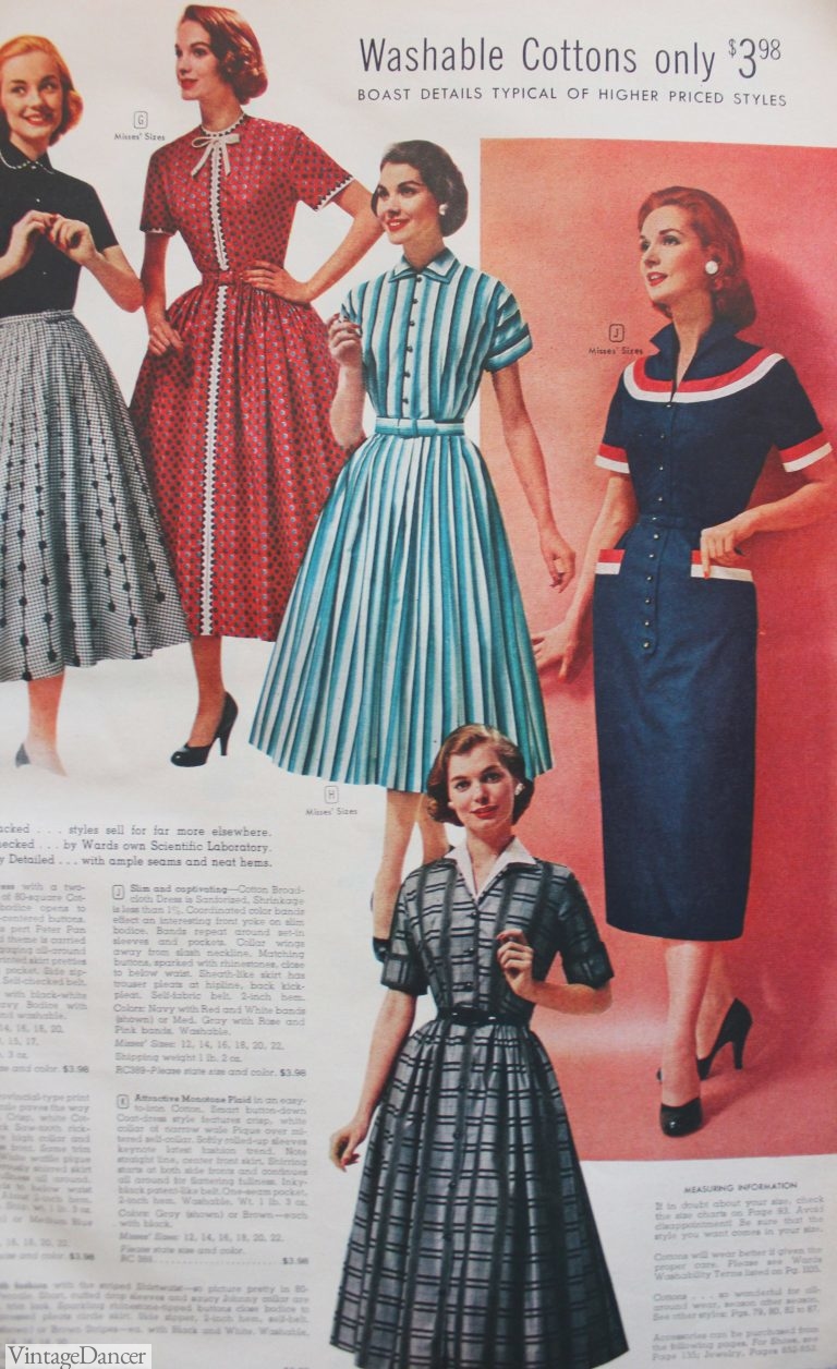 Ten 1950s Dress Styles | Vintage 50s Dresses