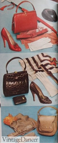 1950 shoes and bags