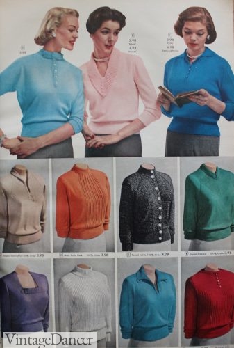 50s style blouse
