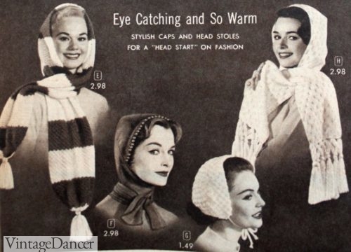 Vintage Scarves- Styles from 1920s to 1960s