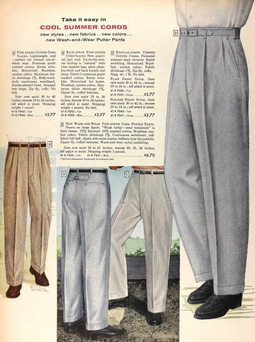 Men's 1950s Casual Clothing History