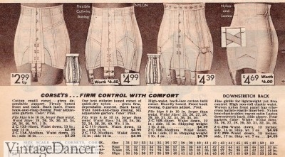 1950s corsets
