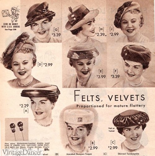 Vintage Hat Styles for Fall/Winter