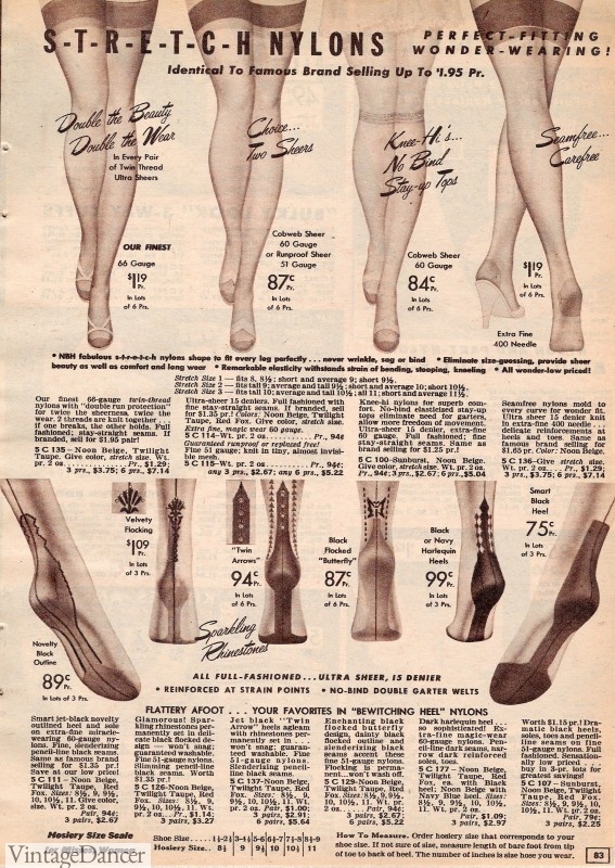 1950s Stockings and Nylons History & Shopping Guide