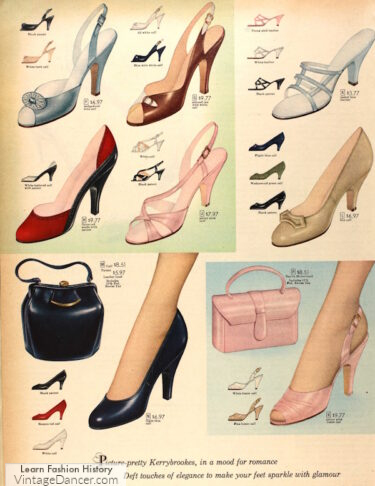 1950s heels shoes women 50s shoes