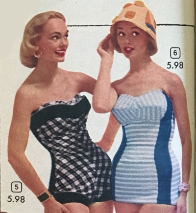 1950s Bathing Suits, Swimsuits History