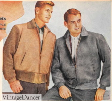 1957 suede bomber jackets
