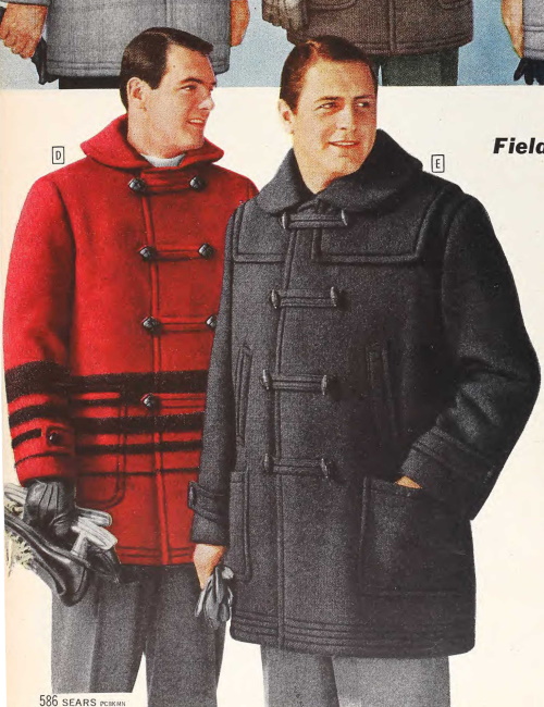 1950s Men's Winter Fashion, Clothes 50 Pictures