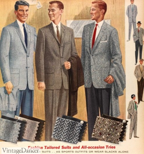 1950s Men's Fashion History for Business Attire