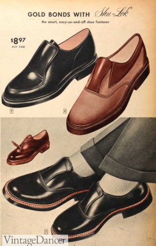 1957 men's Shu-lock shoes