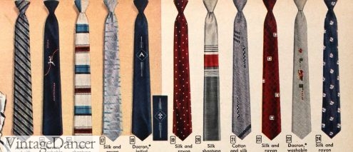 1957 skinny ties