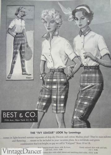 1950s pants women
