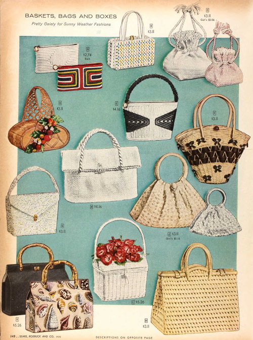 1950s Handbags, Purses, and Evening Bag Styles