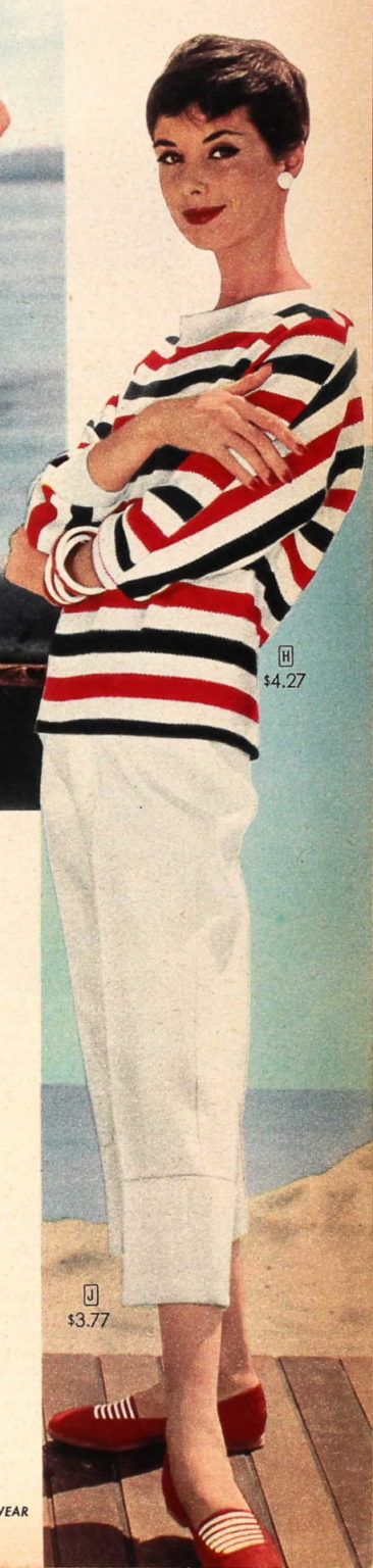 1950s capri pants outfit