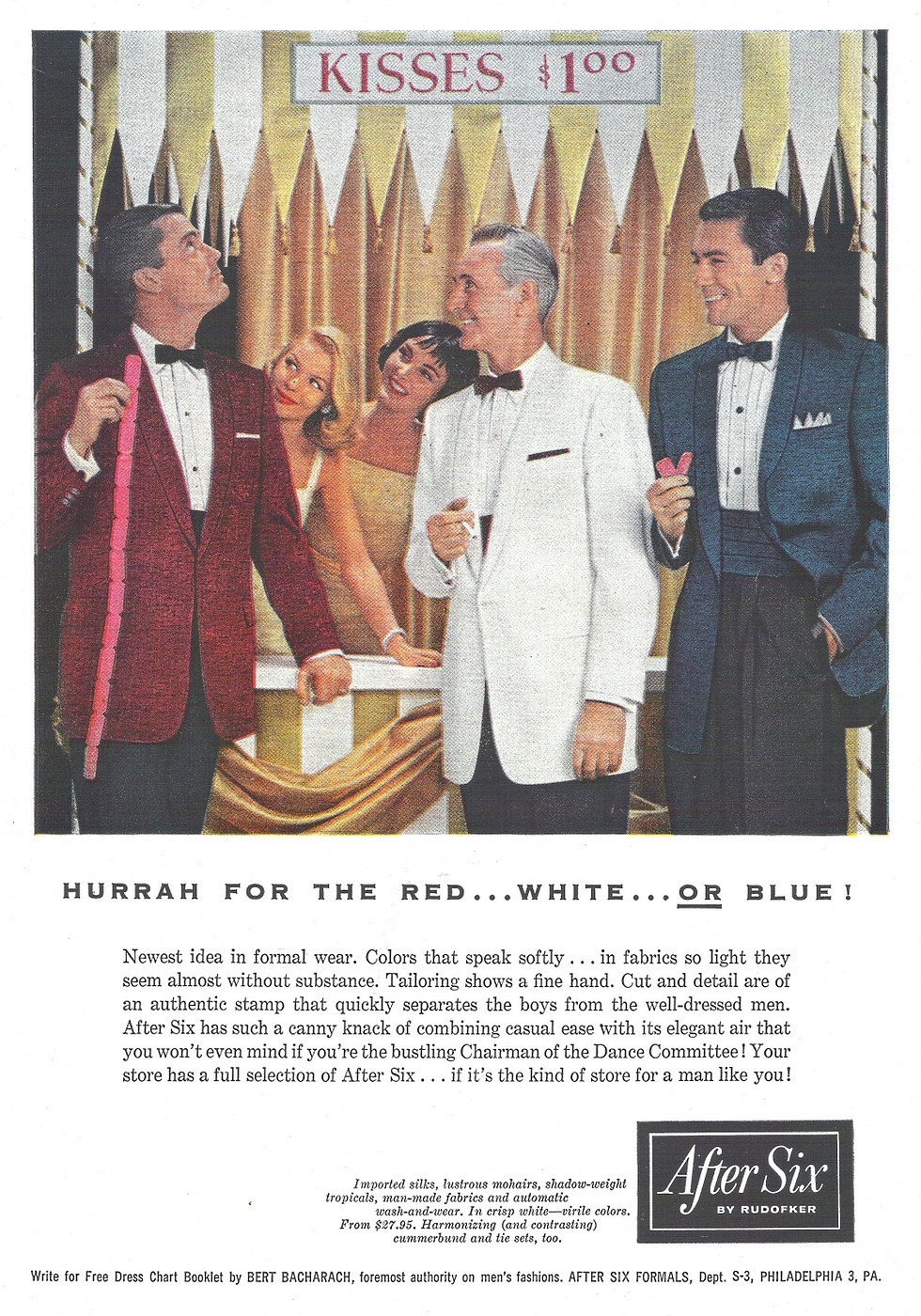 1950s Tuxedos and Men's Wedding Suits