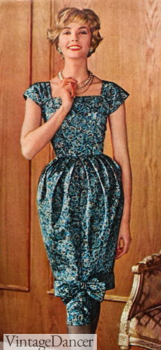 1958 bell party dress