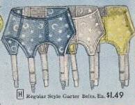 1950s garter belts