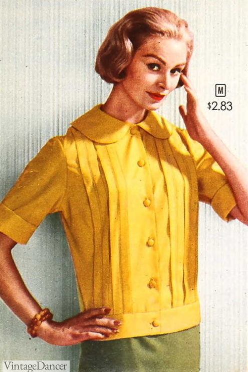 1950s tops and blouses