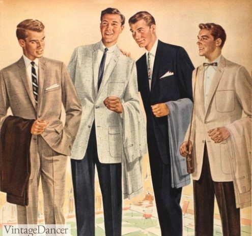 1958 men's sport coats- mix and match trousers and jackets