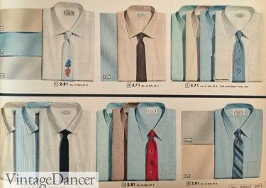 1950s Men&#8217;s Dress Shirts History, Vintage Dancer