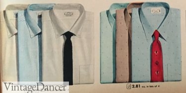 1958 mens buttoned down collar shirts