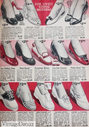 1950s shoes for women