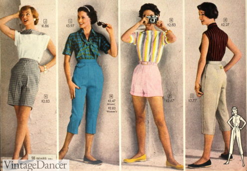 1958 casual summer clothes