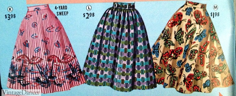 1950s circle skirt pattern