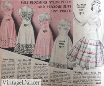 1958 slips and petticoat slip